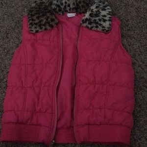 hot pink child’s vest